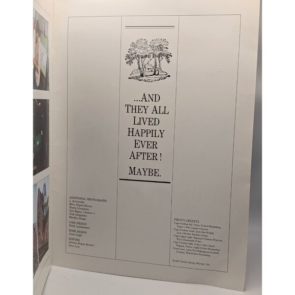 Into The Woods Broadway Play Stephen Sondheim Production 1987 Program Large Book - Picture 4 of 5